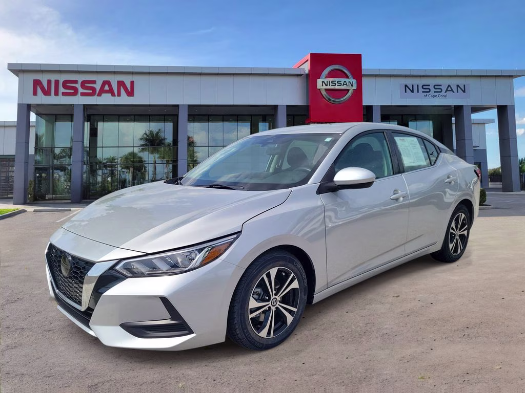 2023 Brilliant Silver Metallic Nissan Sentra SV FWD Sedan