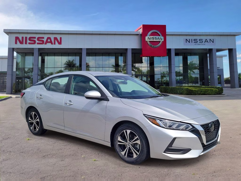 2023 Brilliant Silver Metallic Nissan Sentra SV FWD Sedan