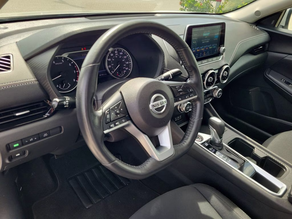 2023 Brilliant Silver Metallic Nissan Sentra SV FWD Sedan