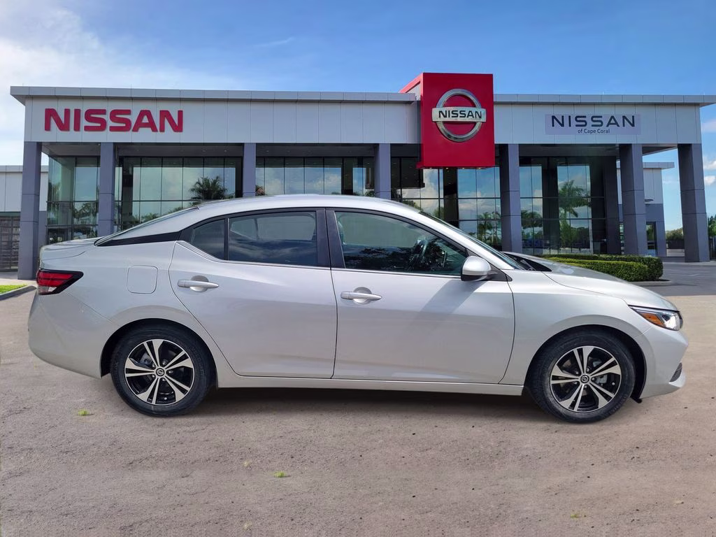 2023 Brilliant Silver Metallic Nissan Sentra SV FWD Sedan