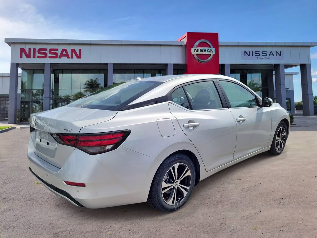 2023 Brilliant Silver Metallic Nissan Sentra SV FWD Sedan