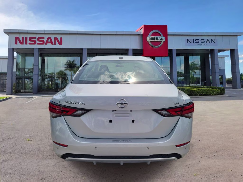 2023 Brilliant Silver Metallic Nissan Sentra SV FWD Sedan