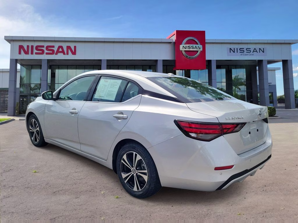 2023 Brilliant Silver Metallic Nissan Sentra SV FWD Sedan
