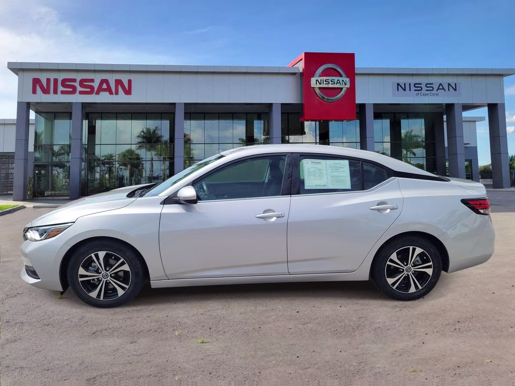 2023 Brilliant Silver Metallic Nissan Sentra SV FWD Sedan