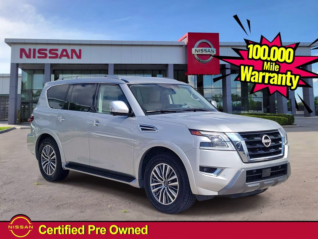 2024 Brilliant Silver Metallic Nissan Armada SL RWD SUV