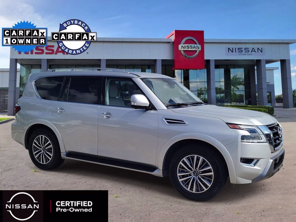 2024 Brilliant Silver Metallic Nissan Armada SL RWD SUV