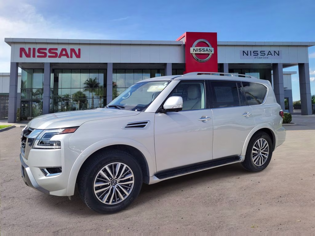 2024 Brilliant Silver Metallic Nissan Armada SL RWD SUV
