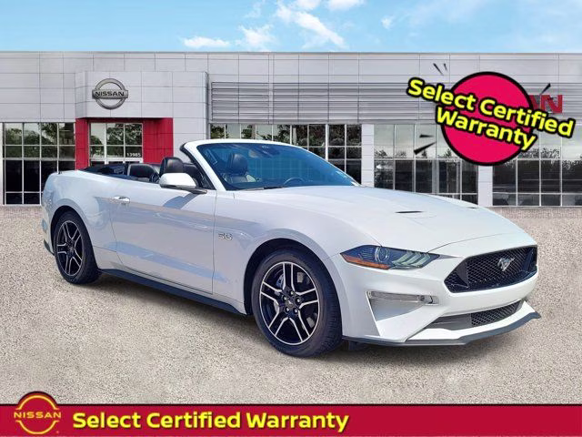 2023 Oxford White Ford Mustang GT Premium RWD Convertible