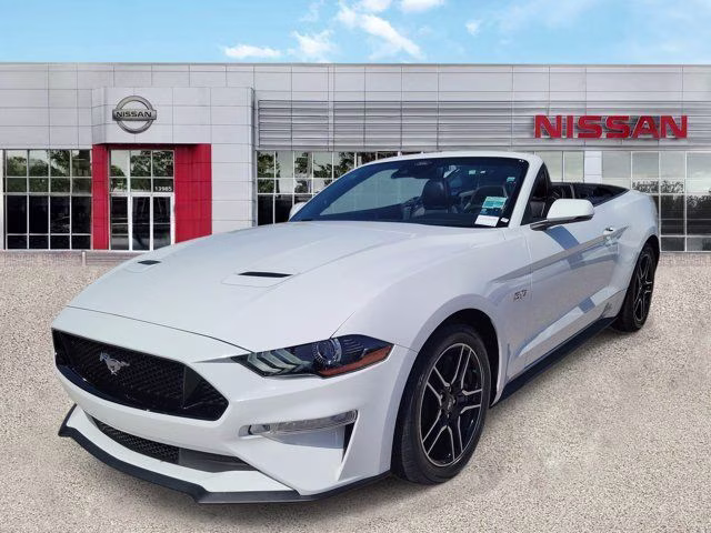 2023 Oxford White Ford Mustang GT Premium RWD Convertible