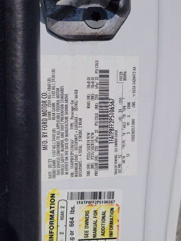 2023 Oxford White Ford Mustang GT Premium RWD Convertible