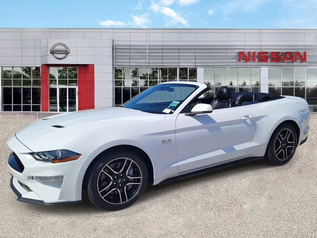 2023 Oxford White Ford Mustang GT Premium RWD Convertible