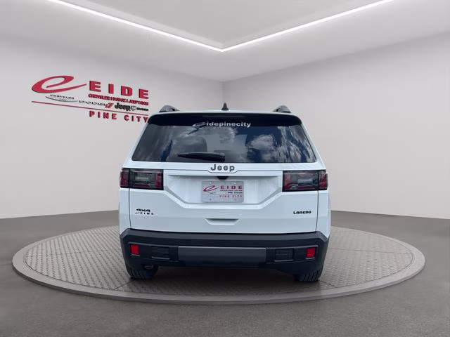 2026 Bright White Clearcoat Jeep Cherokee Laredo 4X4 SUV