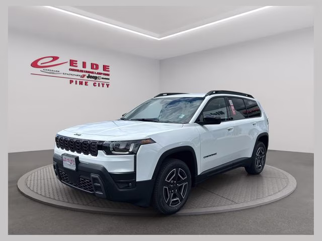 2026 Bright White Clearcoat Jeep Cherokee Laredo 4X4 SUV