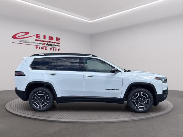 2026 Bright White Clearcoat Jeep Cherokee Laredo 4X4 SUV