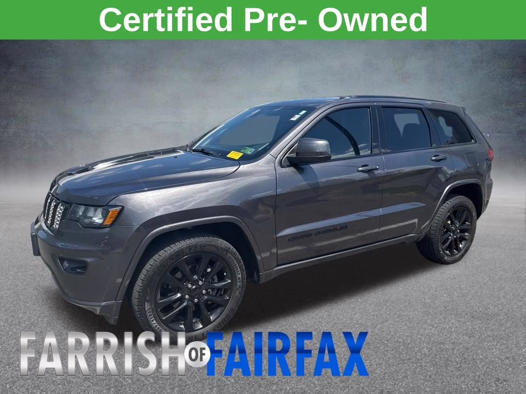 2019 Granite Crystal Metallic Clearcoat Jeep Grand Cherokee Altitude 4X4 SUV