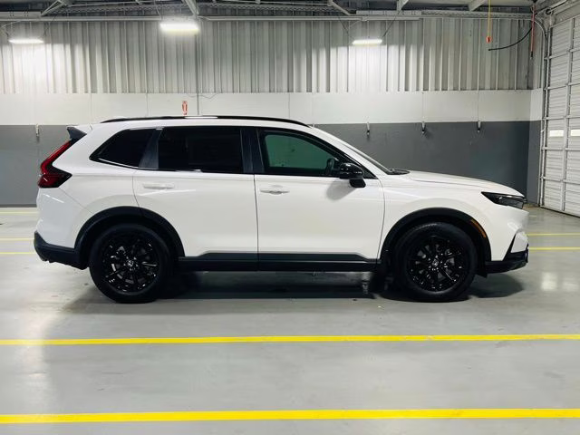 2026 Platinum White Pearl Honda CR-V Hybrid Sport FWD SUV