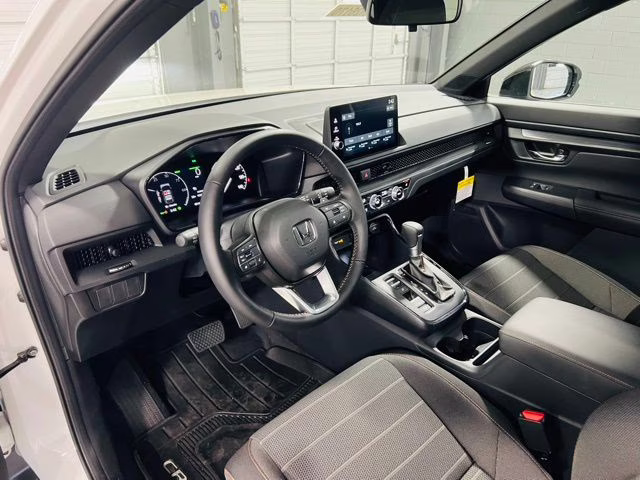 2026 Platinum White Pearl Honda CR-V Hybrid Sport FWD SUV