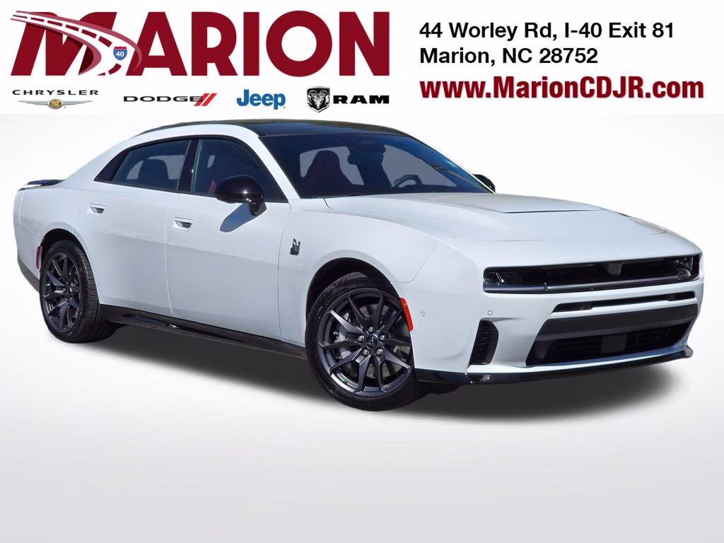 2026 Bright White Clearcoat Dodge Charger R/T Scat Pack AWD Sedan