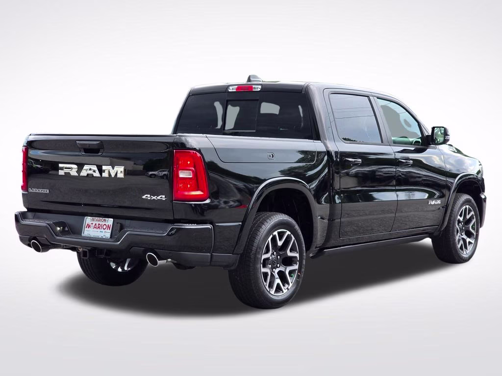 2026 Diamond Black Crystal Pearlcoat Ram 1500 Laramie 4X4 Truck