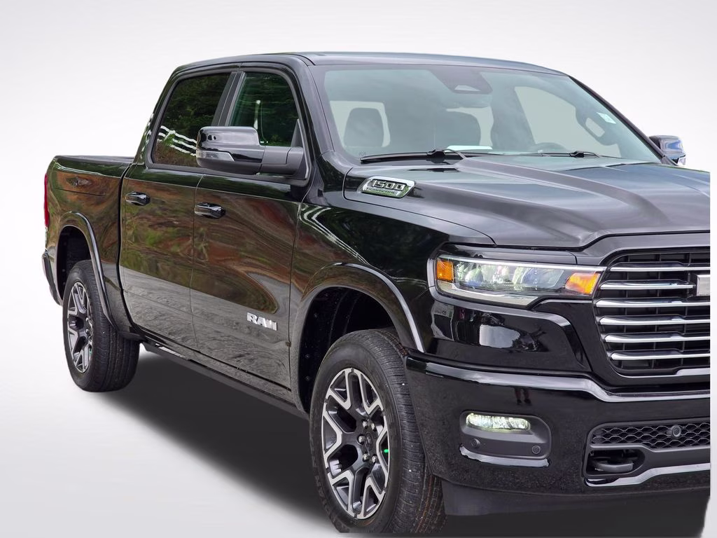 2026 Diamond Black Crystal Pearlcoat Ram 1500 Laramie 4X4 Truck