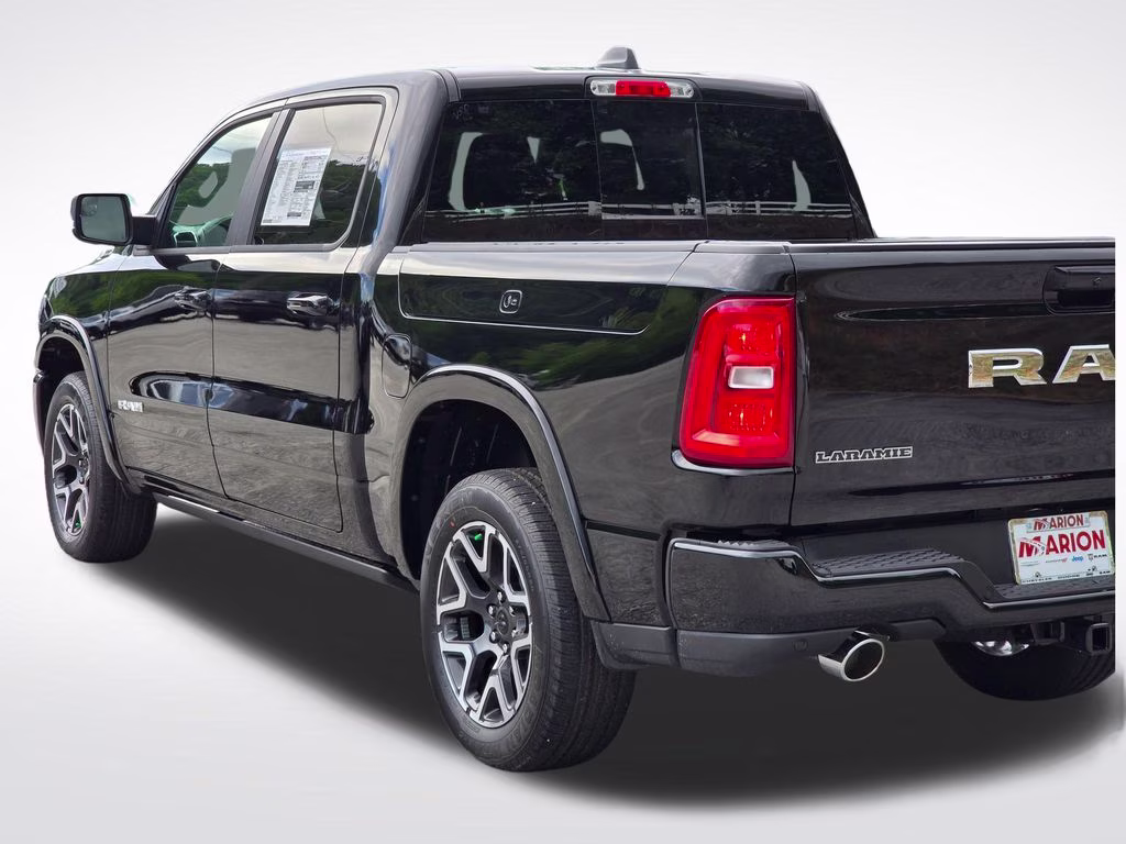 2026 Diamond Black Crystal Pearlcoat Ram 1500 Laramie 4X4 Truck