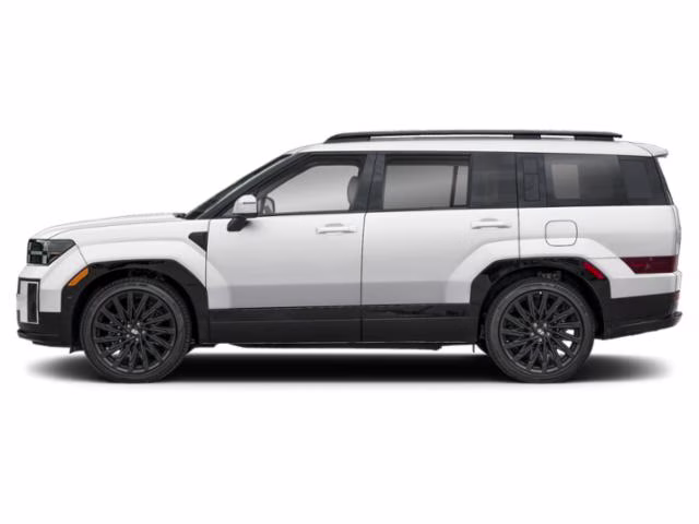 2026 Serenity White Hyundai Santa Fe Calligraphy AWD SUV