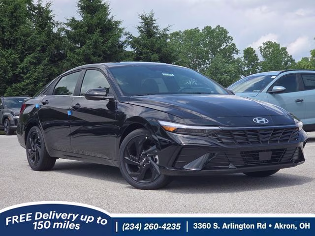 2026 Abyss Black Hyundai Elantra SEL Sport FWD Sedan