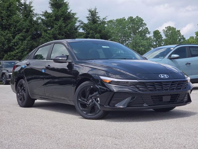 2026 Abyss Black Hyundai Elantra SEL Sport FWD Sedan