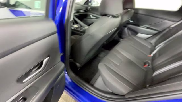 2025 Intense Blue Hyundai Elantra SEL Convenience FWD Sedan