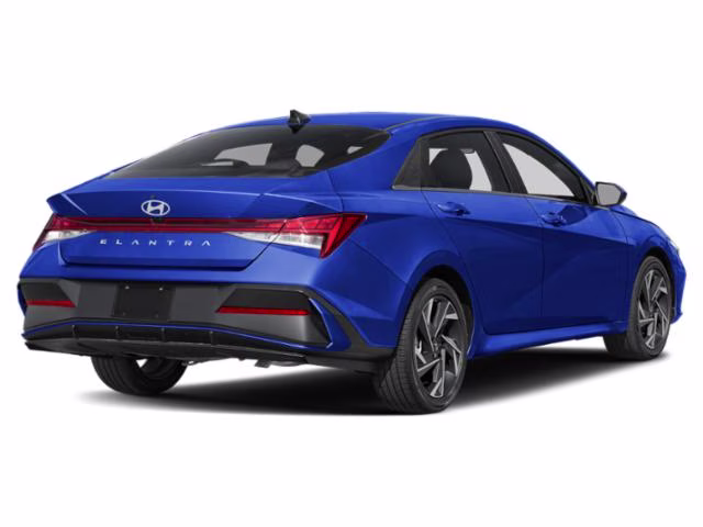 2025 Intense Blue Hyundai Elantra SEL Convenience FWD Sedan