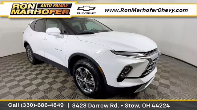 2023 Summit White Chevrolet Blazer LT FWD SUV