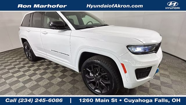 2024 Bright White Clearcoat Jeep Grand Cherokee 4xe 4X4 SUV