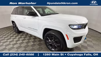 2024 Bright White Clearcoat Jeep Grand Cherokee 4xe 4X4 SUV