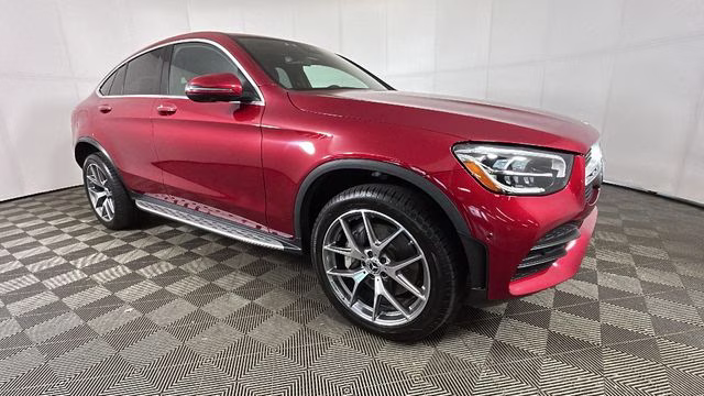 2022 MANUFAKTUR Cardinal Red Metallic Mercedes-Benz GLC GLC 300 Coupe AWD SUV