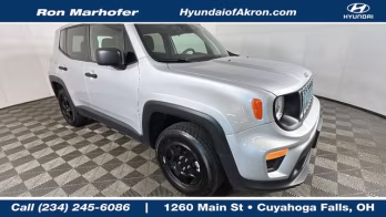 2021 Glacier Metallic Clearcoat Jeep Renegade Sport 4X4 SUV