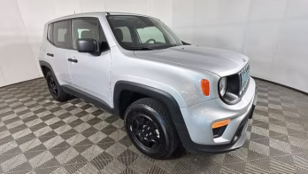 2021 Glacier Metallic Clearcoat Jeep Renegade Sport 4X4 SUV