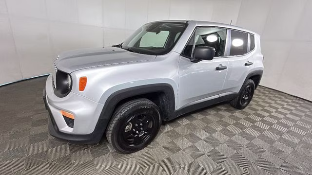 2021 Glacier Metallic Clearcoat Jeep Renegade Sport 4X4 SUV