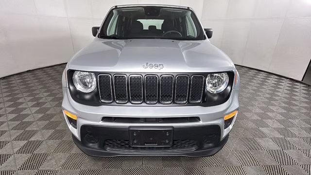 2021 Glacier Metallic Clearcoat Jeep Renegade Sport 4X4 SUV