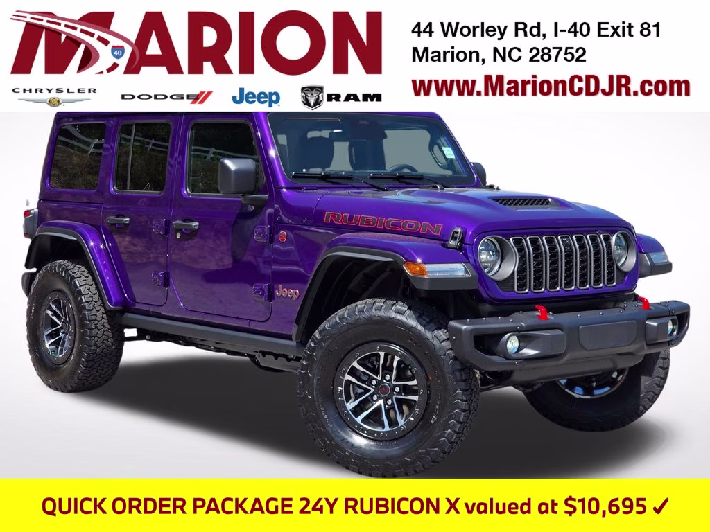 2026 Reign Jeep Wrangler Rubicon X 4X4 SUV