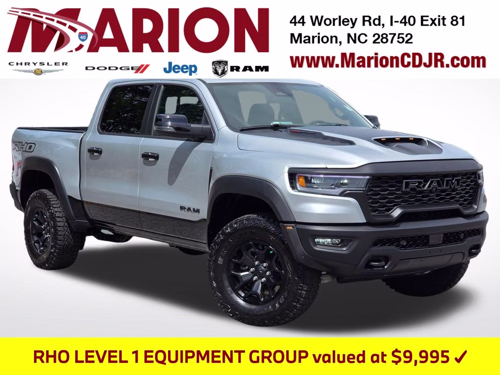 2026 Silver Zynith Ram 1500 RHO 4X4 Truck