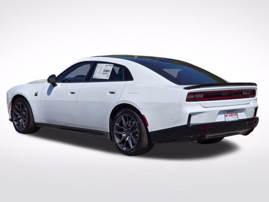 2026 Bright White Clearcoat Dodge Charger R/T Scat Pack AWD Sedan