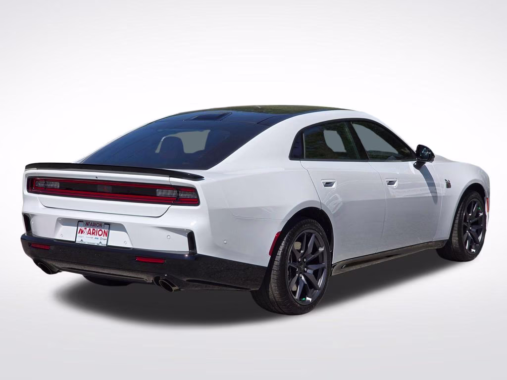 2026 Bright White Clearcoat Dodge Charger R/T Scat Pack AWD Sedan