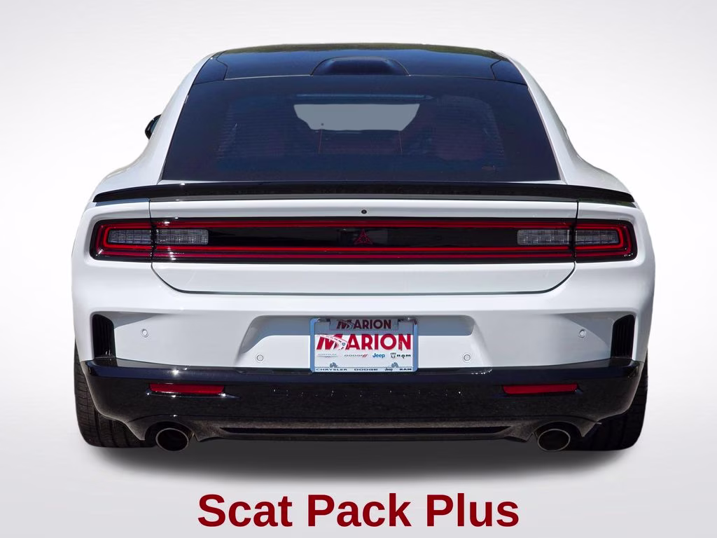 2026 Bright White Clearcoat Dodge Charger Scat Pack Plus AWD Sedan