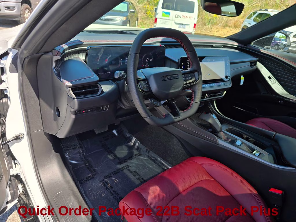2026 Bright White Clearcoat Dodge Charger Scat Pack Plus AWD Sedan