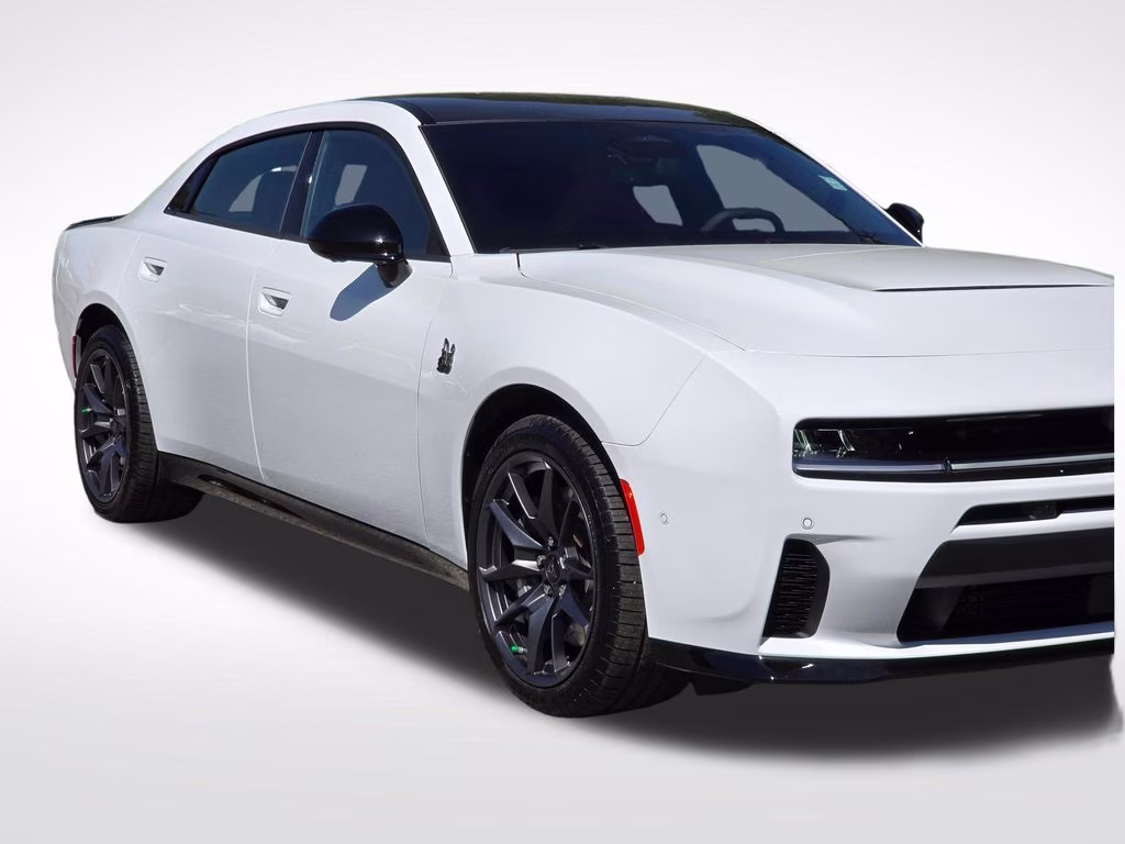 2026 Bright White Clearcoat Dodge Charger R/T Scat Pack AWD Sedan