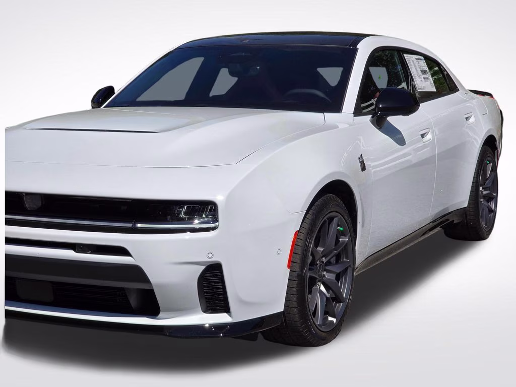 2026 Bright White Clearcoat Dodge Charger R/T Scat Pack AWD Sedan