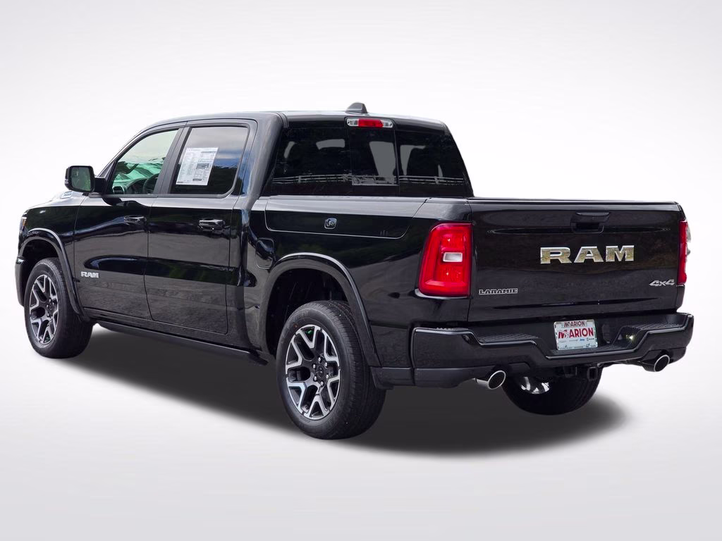 2026 Diamond Black Crystal Pearlcoat Ram 1500 Laramie 4X4 Truck