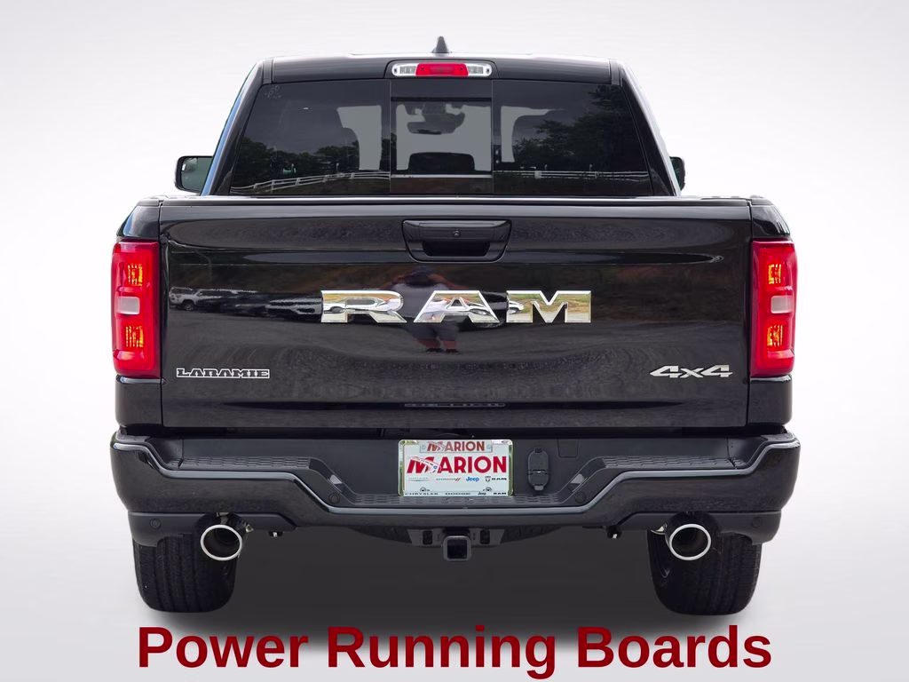 2026 Diamond Black Crystal Pearlcoat Ram 1500 Laramie 4X4 Truck