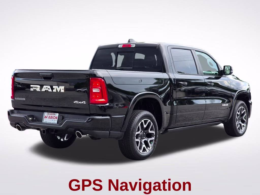 2026 Diamond Black Crystal Pearlcoat Ram 1500 Laramie 4X4 Truck