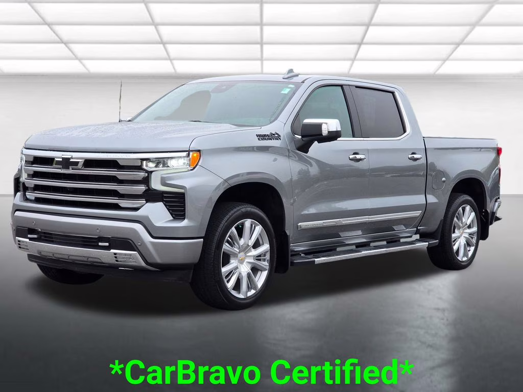 2024 Sterling Gray Metallic Chevrolet Silverado 1500 High Country 4X4 Truck